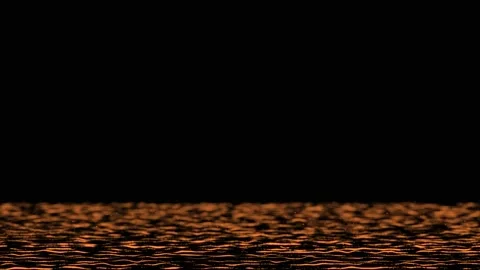 Abstract golden wavy background with small golden particle dust flying over.  스톡 동영상 130499825