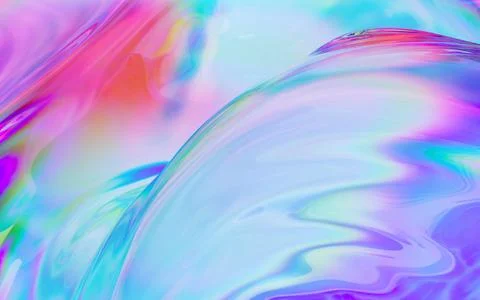 Abstract gradation of glass, 3d rendering. Illustrazione stock