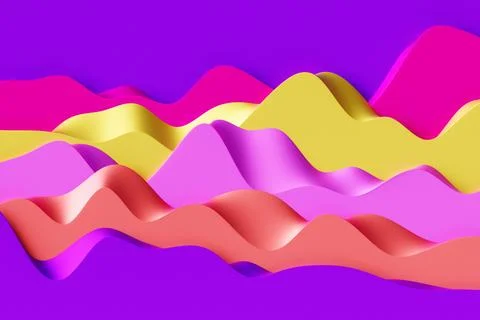 Abstract  gradient and geometric stripes pattern. Linear  colorful pattern, 3 Stock Photos