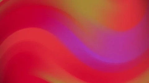 Abstract gradient animation with flowing curves in red, yellow and magenta .. Stock-Footage 313166964