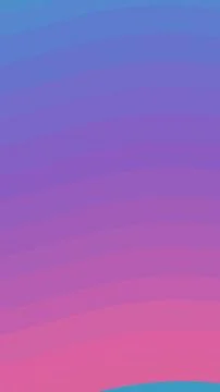 Abstract gradient arches flow across a smooth pink, purple, and blue backgr.. Stock Illustration