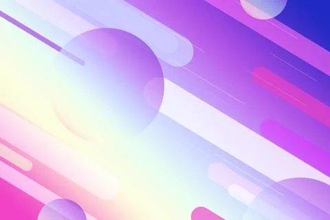 Abstract gradient backdrop with glowing circles and soft light streaks, cre.. Illustrazione stock