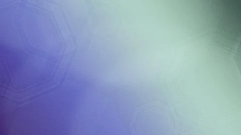 Abstract gradient backdrop with glowing hexagon line patterns in purple and.. Stock Illustration