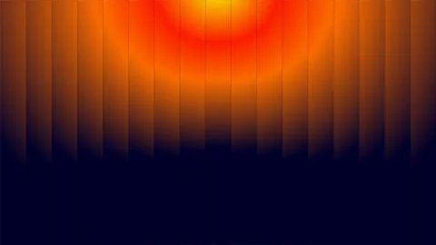 Abstract gradient backdrop of warm colors creating a symmetrical and artistic Illustrazione stock