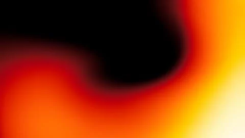Abstract gradient background, with blended black, red, orange, and yellow Stock Illustration