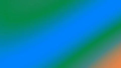 Abstract gradient background blending vibrant orange, emerald green, and de.. Stock Footage 341059356