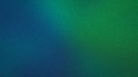 Abstract gradient background with blue and green colors and grain texture Stock Illustration