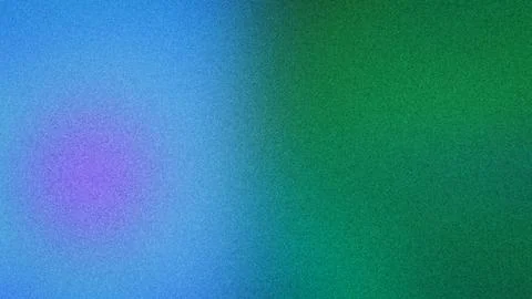 Abstract gradient background with blue and green colors and a grainy texture Stock Illustration
