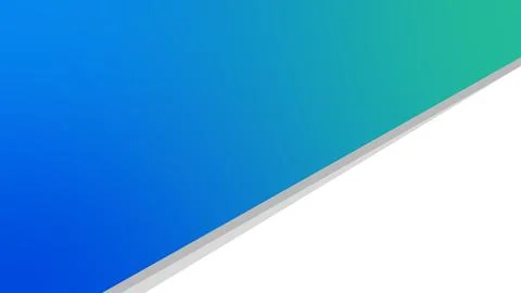 Abstract Gradient Background in Blue and Green Hues on White Plane Stock Illustration