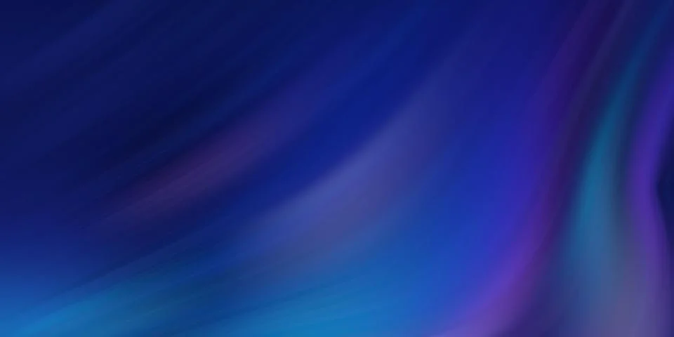 Abstract gradient background with blue and purple light bokeh effect Stock Illustration
