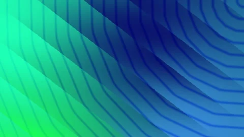Abstract Gradient Background with Blue Contour Lines and Green Glow Stock Footage 339707184