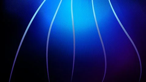 Abstract Gradient Background with Blue Lines. Tech Modern Backdrop Illustrazione stock