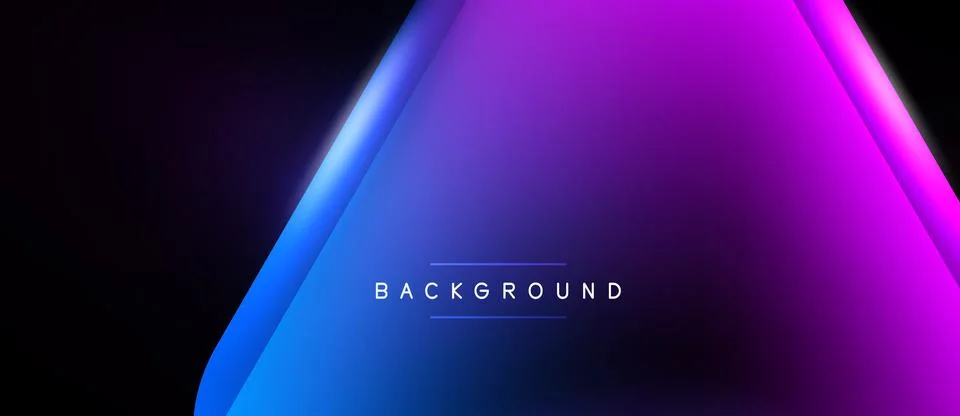 Abstract gradient background. Blue transitions to purple, creating dynamic Illustrazione stock