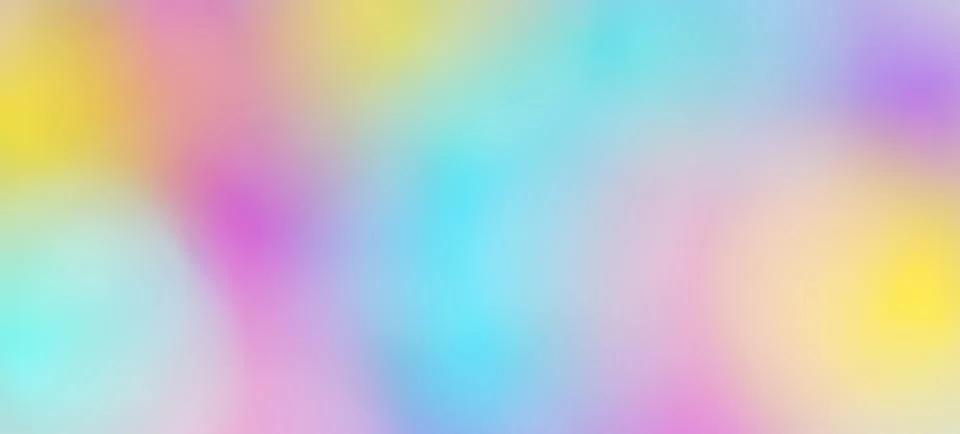 Abstract gradient background blur defocused grainy blue pink purple yellow paste Stock Illustration