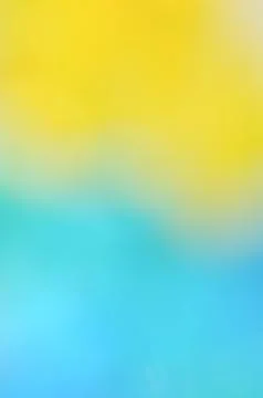 Abstract gradient background blur defocused grainy yellow turquoise pastel color Stock Illustration