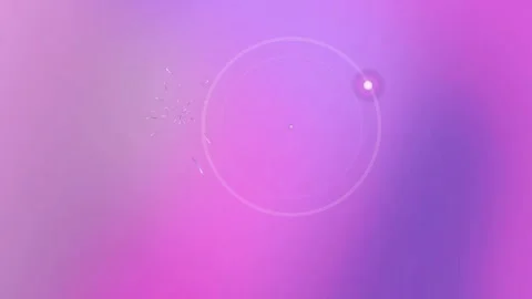 Abstract Gradient Background with Circle and Sparkles Stock Footage 331722499