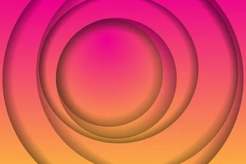Abstract gradient background with circles for design Stock-Illustration