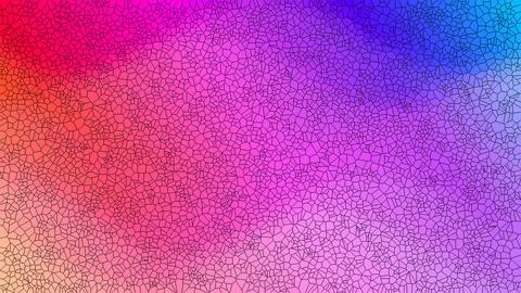 Abstract gradient background with colorful pixel art effect illustration Illustrazione stock