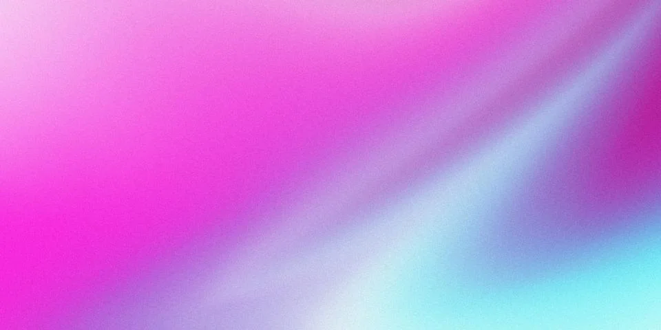 Abstract gradient background colors bright pink and blue noise texture Stock Photos