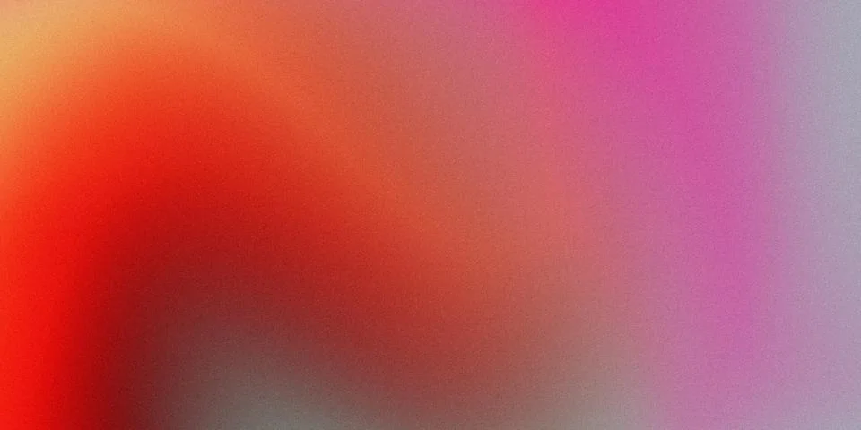 Abstract gradient background colors red and pink noise texture Stock Photos