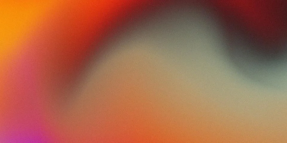 Abstract gradient background colors red and yellow noise texture Stock Photos
