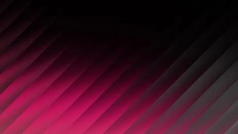 Abstract gradient background with curved magenta and black stripes Stockillustratie