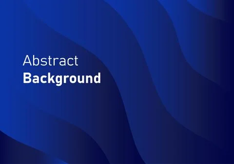 Abstract gradient background, dark blue gradient color and wave line, vecto.. Stock Illustration
