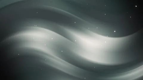 Abstract Gradient Background with Dark Waves and Dust Particles 4K Stock Footage 308464267