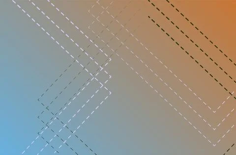 Abstract gradient background with dashed lines pattern for modern design an.. Stock Illustration