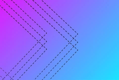 Abstract gradient background with dashed lines pattern for modern design an.. Stock Illustration
