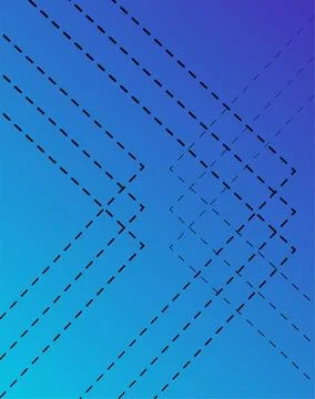 Abstract gradient background with dashed lines pattern for modern design an.. Illustrazione stock