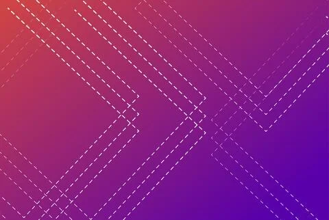 Abstract gradient background with dashed lines pattern for modern design an.. Illustrazione stock