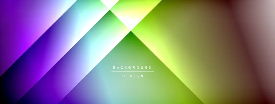 Abstract gradient background. Diagonal lines create dynamic visual effect. Stock Illustration