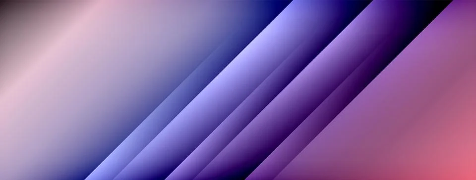 Abstract gradient background. Diagonal lines create dynamic visual effect. Stock Illustration