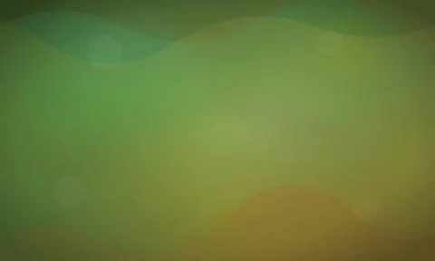 Abstract gradient background features flowing curves in shades of green and.. Stock Photos