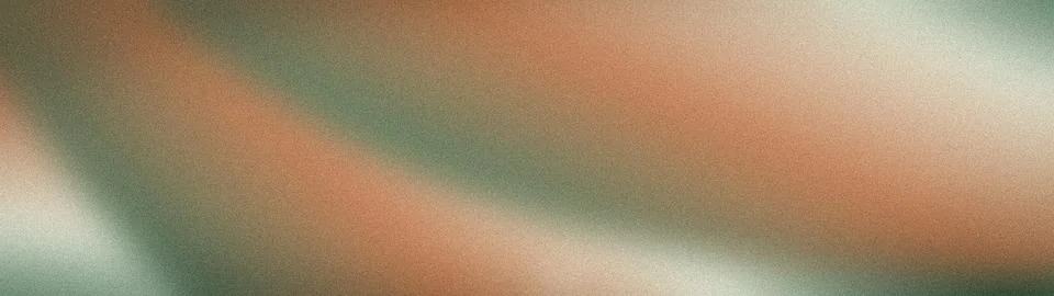 This abstract gradient background features a green orange and cream color sch Illustrazione stock