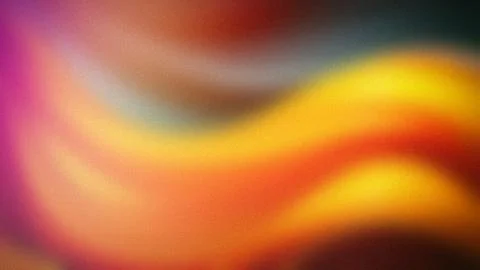 Abstract gradient background featuring a blend of purple, red, yellow, and .. Stock Illustration
