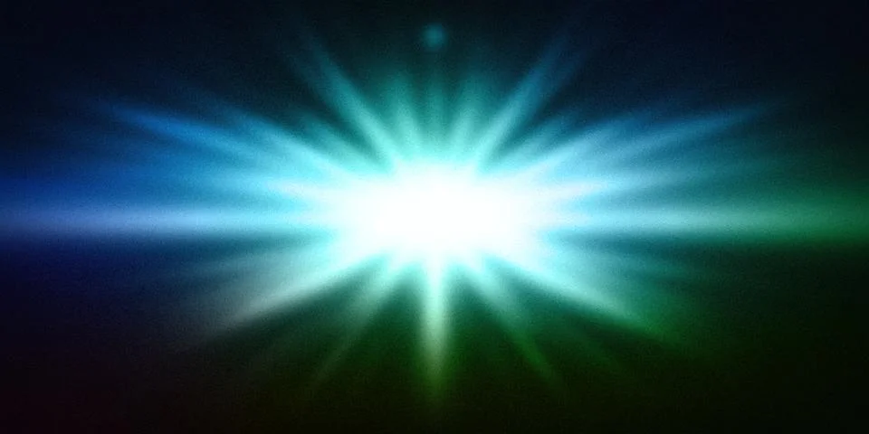 Abstract gradient background featuring a radiant burst of white, blue, and .. Illustration