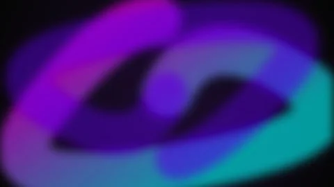 Abstract gradient background featuring smooth flowing shapes Stock Footage 345860266