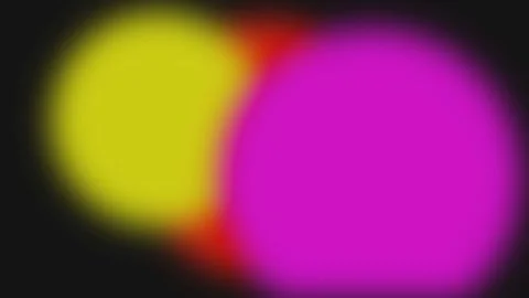 Abstract gradient background featuring vibrant glowing circles Stock Footage 346333082