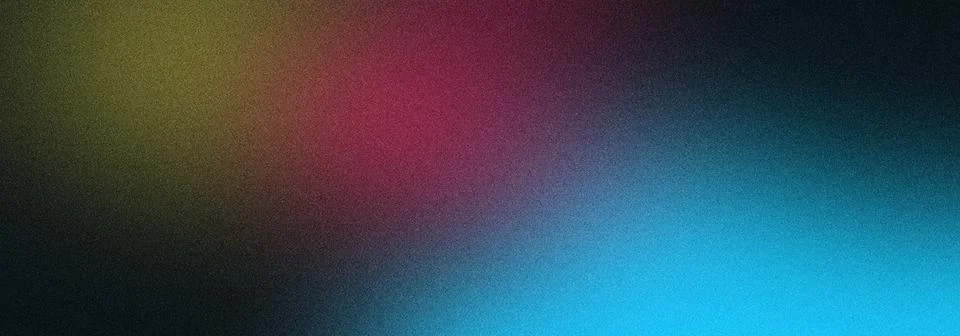 Abstract gradient background featuring vibrant yellow magenta and cyan hues.. Stock Illustration