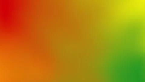 Abstract gradient background with flickering yellow, orange, red, green colors Stock Footage 309460148
