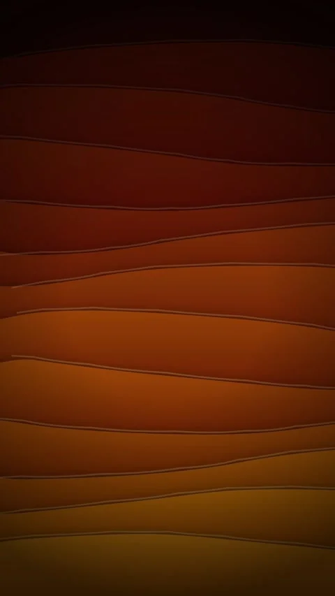 Abstract gradient background of flowing orange and brown waves Stock Footage 345494713