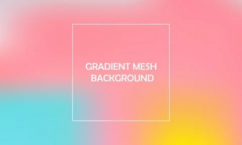 Abstract gradient background fluid with pastel color Stock-Illustration