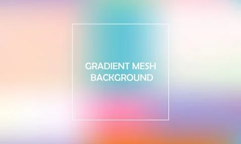Abstract gradient background fluid with pastel color Stock-Illustration