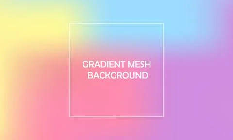 Abstract gradient background fluid with pastel color Stock-Illustration