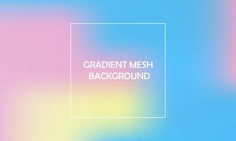 Abstract gradient background fluid with pastel color Stock-Illustration