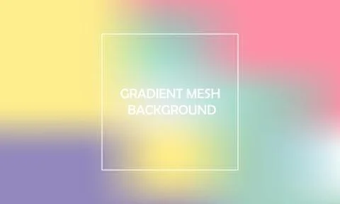 Abstract gradient background fluid with pastel color Illustration