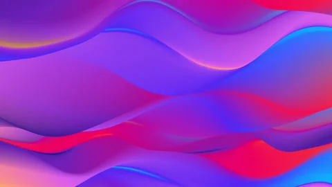 Abstract Gradient Background. Fluid waves, gradient. Liquid beautiful Pattern Stock Footage 169765548