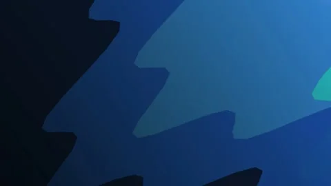 Abstract Gradient Background with Geometric Shapes in Blues and Greens Stock Footage 331493379